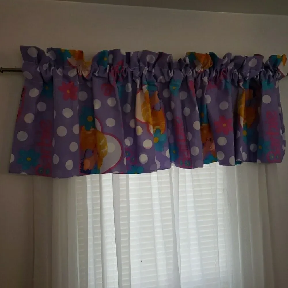 VTG Barbie Standard Pillowcase & Valance Set Mattel 1991 JP Stevens Bedroom